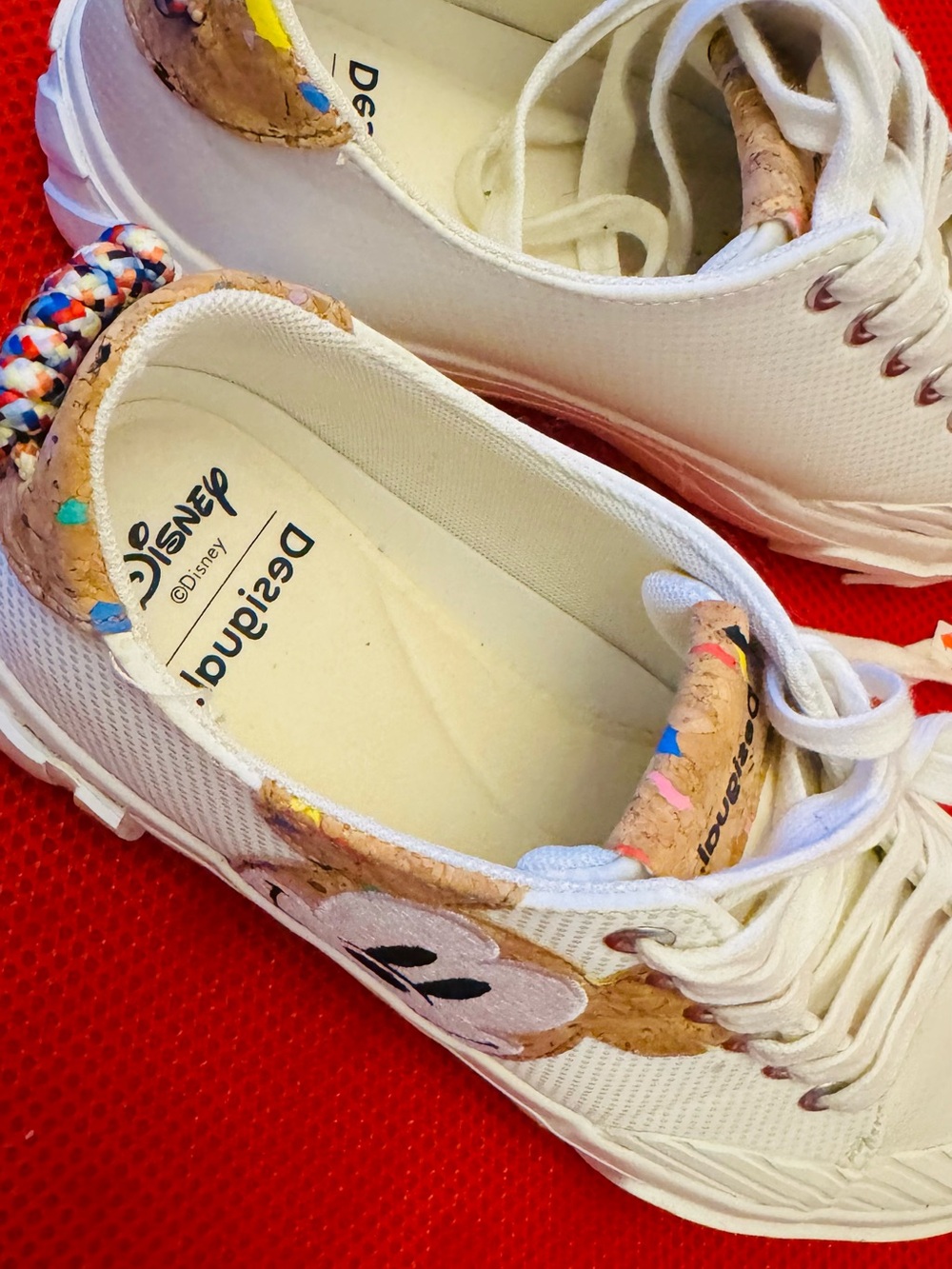 Dysney for Desigual , beautiful Mickey made with corks & leather.